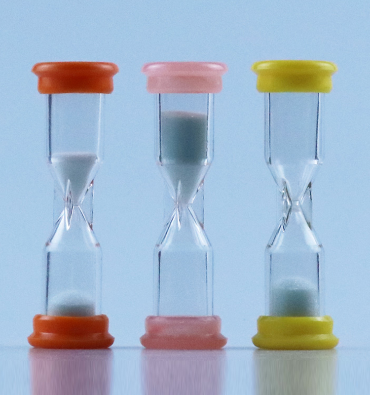 1 2 3 4 5 Minute Mini Sand Clock Traditional Style With Dice