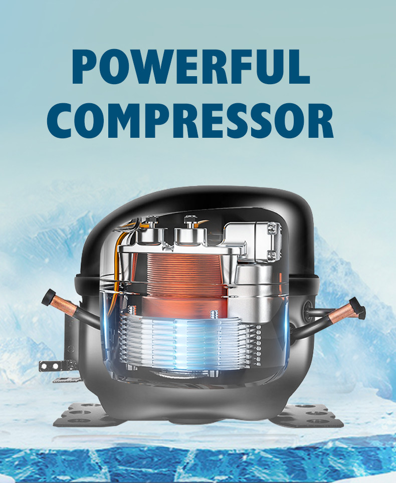 50kg Kitchen Ice Machine Commercial Portable Pellet Ice Machine R134a