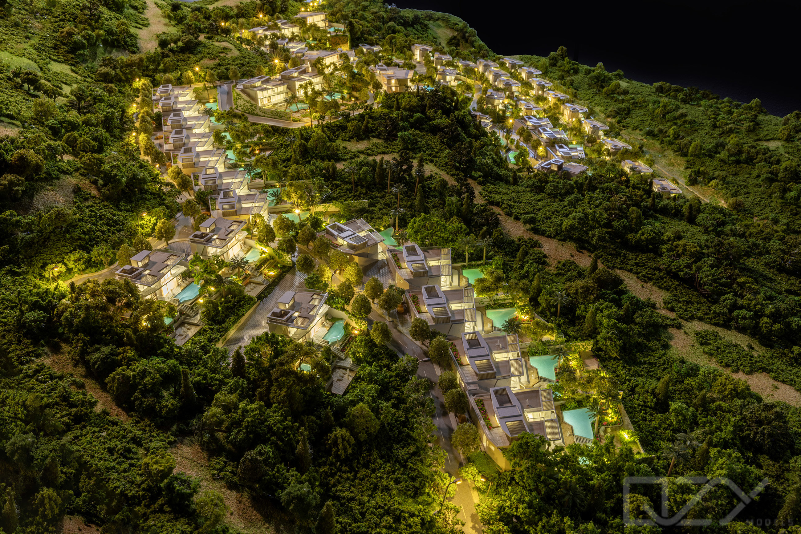 1/400 Spain-Tierra Viva Architectural Model Three-dimensional Presentation