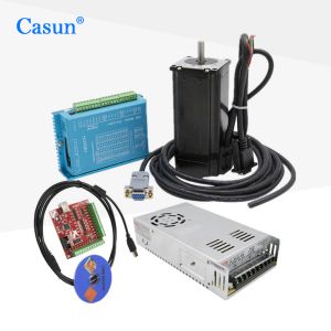 China Casun 2 Phase Nema 23 hybrid stepper motor 57x57x69mm 4N.m high torque 4.0A with 4 axis / 3axis  for CNC for Engraving machine on sale
