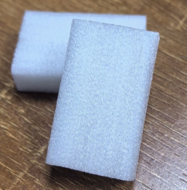 Circular/Square Needle Felt White Cotton Pulp Respirator Air Filter For HIV Tester