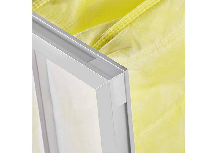 Clean Room Washable F7 Pocket Bag Air Filters 592x592mm Full size