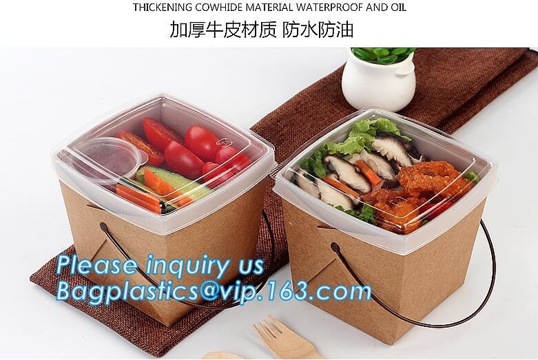 Cheap Cardboard foldable kraft paper lunch box with window,Lunch noodle fast food kraft paper box by customized logo pri