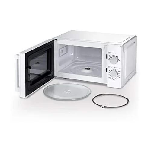 Stainless Steel Microwave Oven 25L Capacity Mambrane Touch Control Black/White