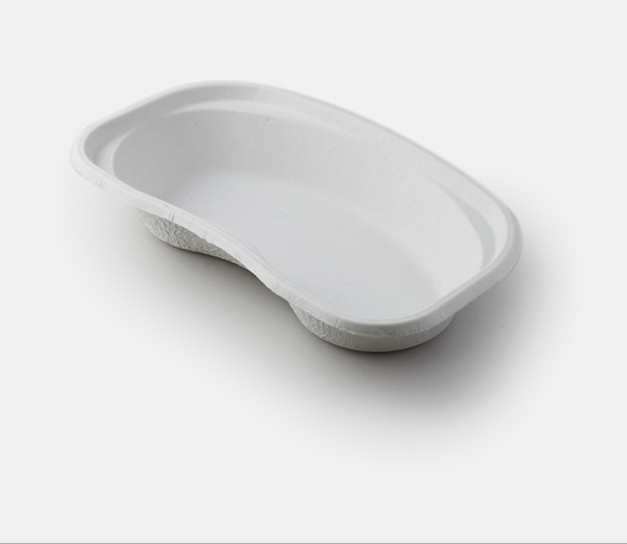 Degradable Recycled Newspaper Pulp 700ml Medical Kidney Dish