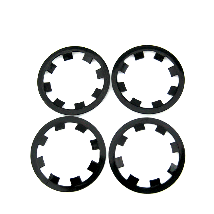 Plain Finish White PA Plastic Gasket Nylon Flat Washer with Excellent Wear Resistance