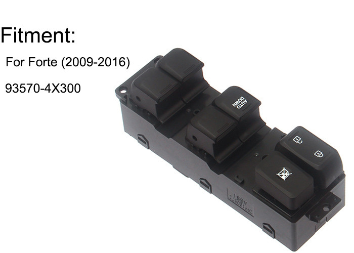 Front LH Hyundai Electric Window Switch For Kia Pride Forte With Four Open