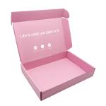 Corrugated Paper C2S Art Paper Apparel Packaging Boxes Rectangle