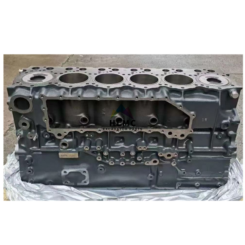 Construction Machinery Parts 6D24 Engine Cylinder Block ME993971 SK480LC Excavator
