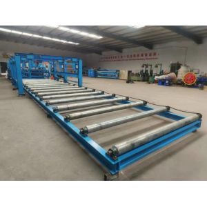 Plc Bridge Construction Welded Wire Mesh Panel Machine Length 12m