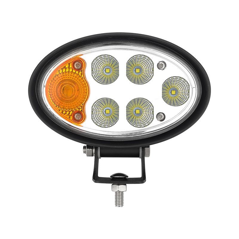 5.6 Inch 36W Oval LED Tractor Work Light with Turnal Signal