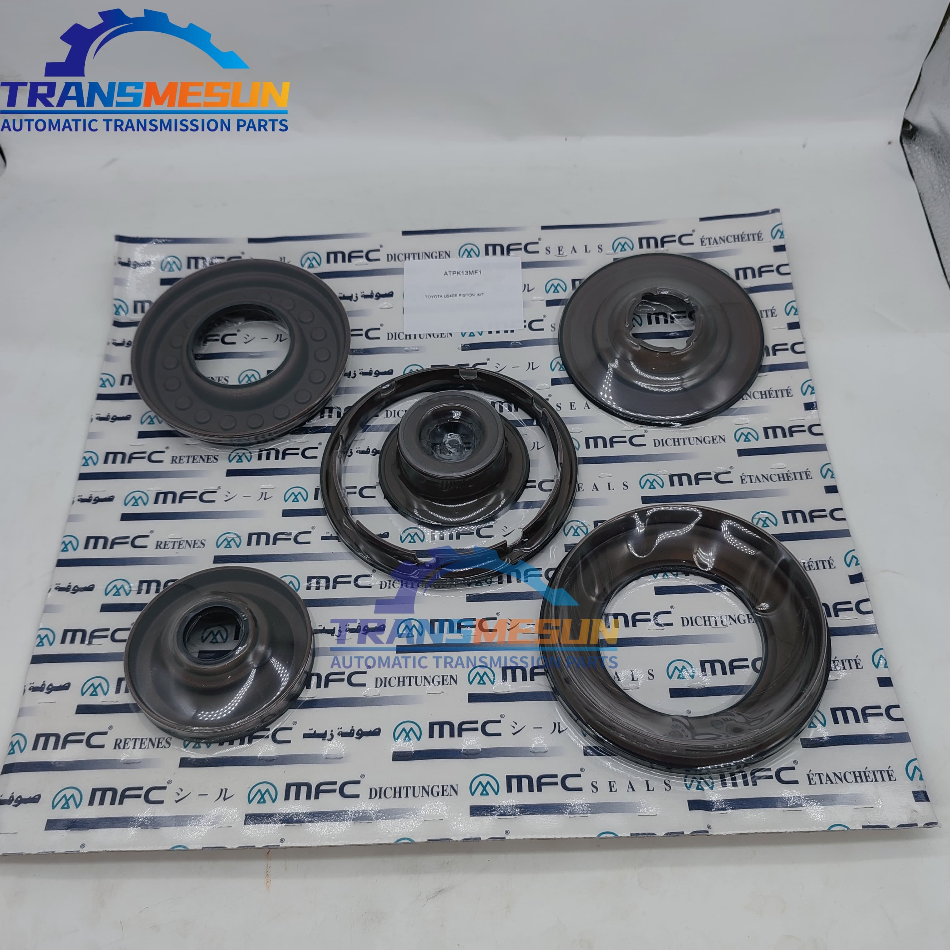 For the Toyota U540E A4LB1 A4Q gearbox major rebuild piston kit.