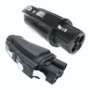 China OLINK Custom LOGO CCS  to CHAdeMO Adapter 200A 1000V DC Fast CCS2 to CHAdeMO Adapter Charger on sale