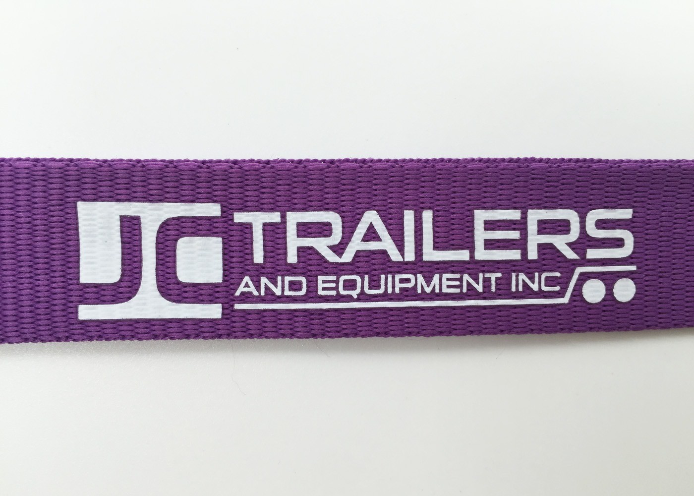 Promotional silk-screened polyester lanyard with any color as your request