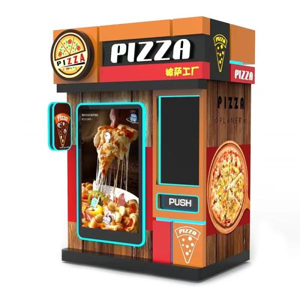 Self Service Touch Screen Kiosk Machine Pizza Cooking Hot Food Automatic Smart