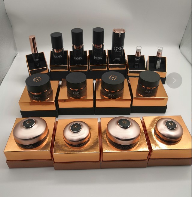 50ml Skincare Cosmetic Packaging Boxes Crepack Personal Care Outside Packaging Rigid Paper