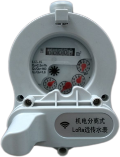 Quality Lora Based Water Meter Wireless Remote Water Meter With LCD Display And Lithium Battery for sale