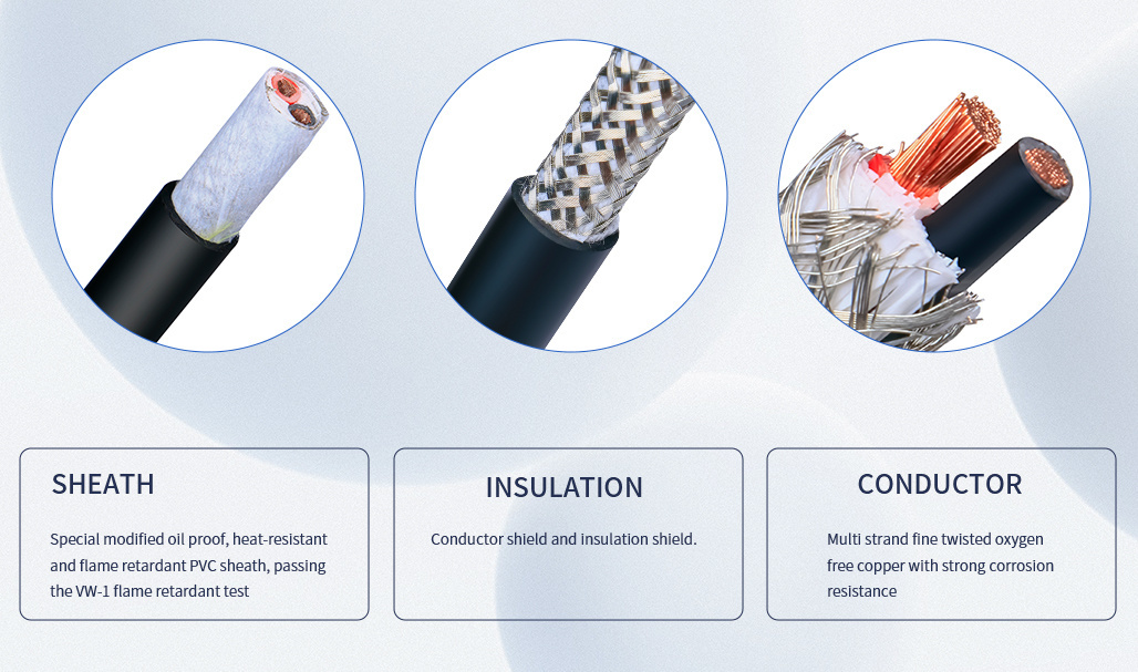 FEP/PVC Insulation Tinned Copper Armoured Underground Electric Power Cable for Electronic Equipment