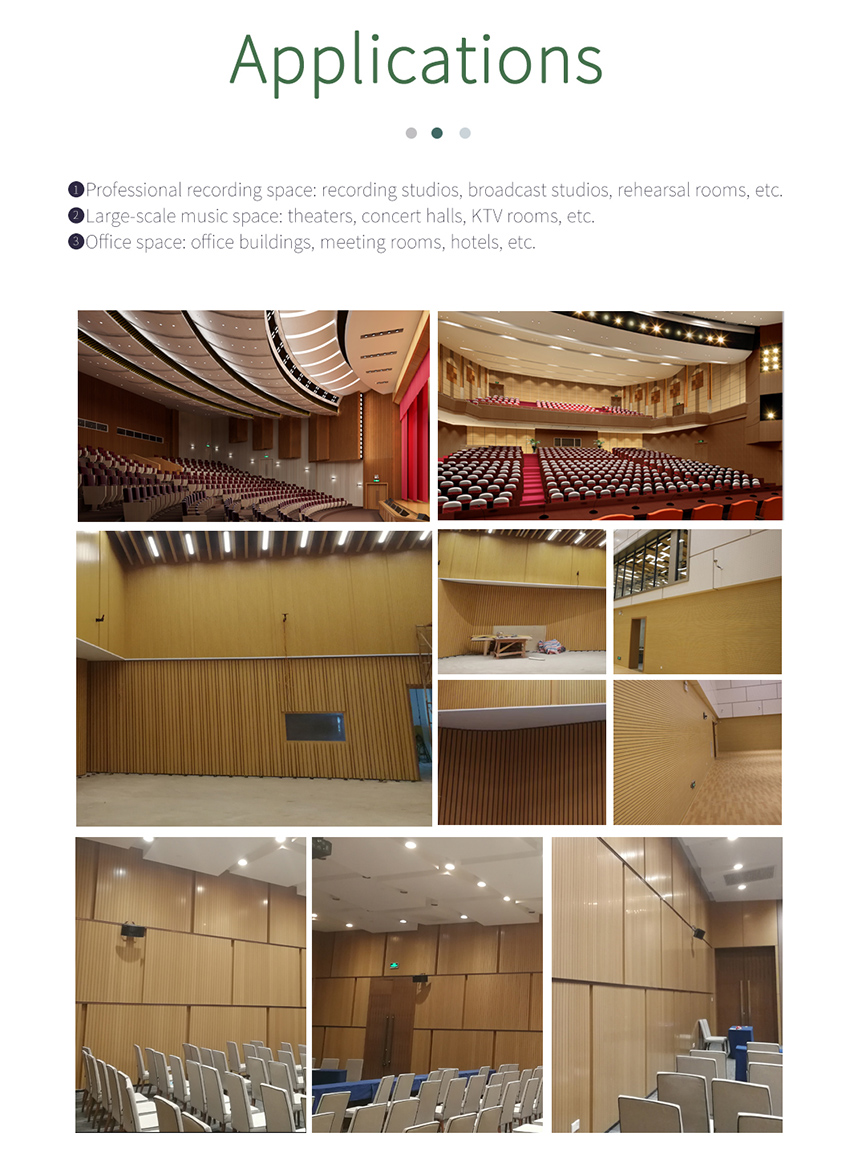 Factory Direct Supply Wall Interior Customize v grooved mdf panel for Soundproofing