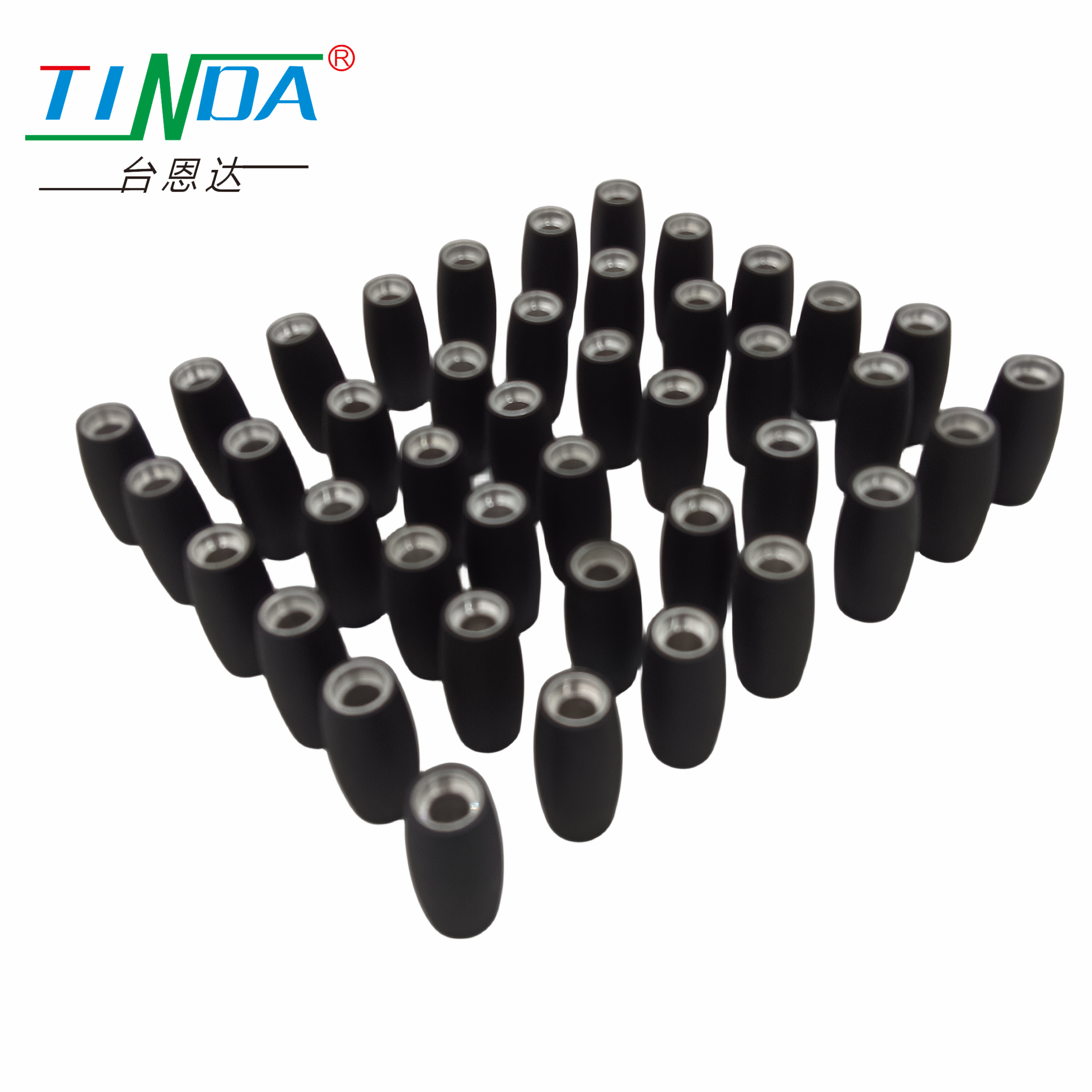 Customized Metal Core Rubber Roller Wheel for Omni-directional Robot Wheels