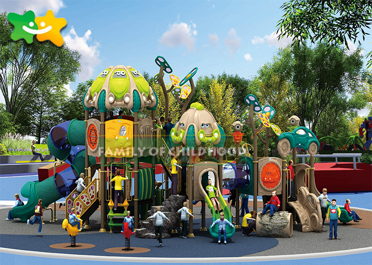Tube Shaped Plastic Playground Slide For Playhouse Kid Trampoline Park CE GS Approved