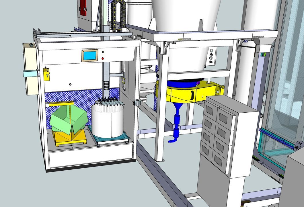 Electrostatic Powder Supply Center Close Circuit Powder Coating Equipment Made in China