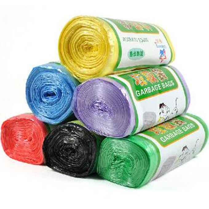 100% Biodegradable Garbage Bags PLA Plastic Material Made With Custom Logo
