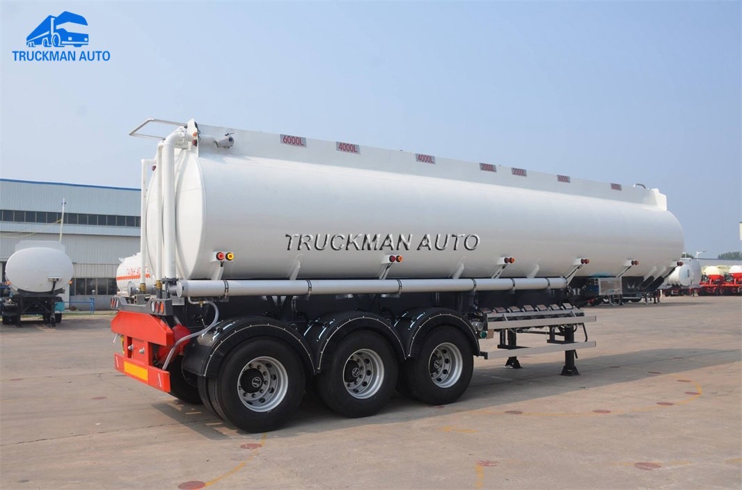 Brand New 30000 Liter Oil Tanker Trailer With FUWA 13 Tons Axle