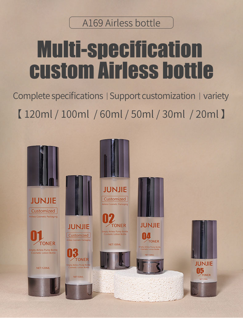 1oz 30ml Airless Mist Spray Bottles Mini Travel Size Free Plsctic Vacuum Transparent Bottles For Perfume Facial Toner