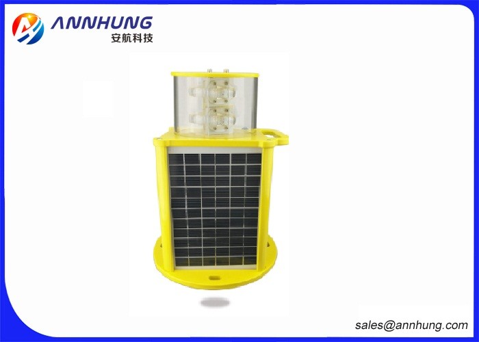 IP67 L864 Type B Double Solar Obstruction Light With GSM Cellphone Monitoring