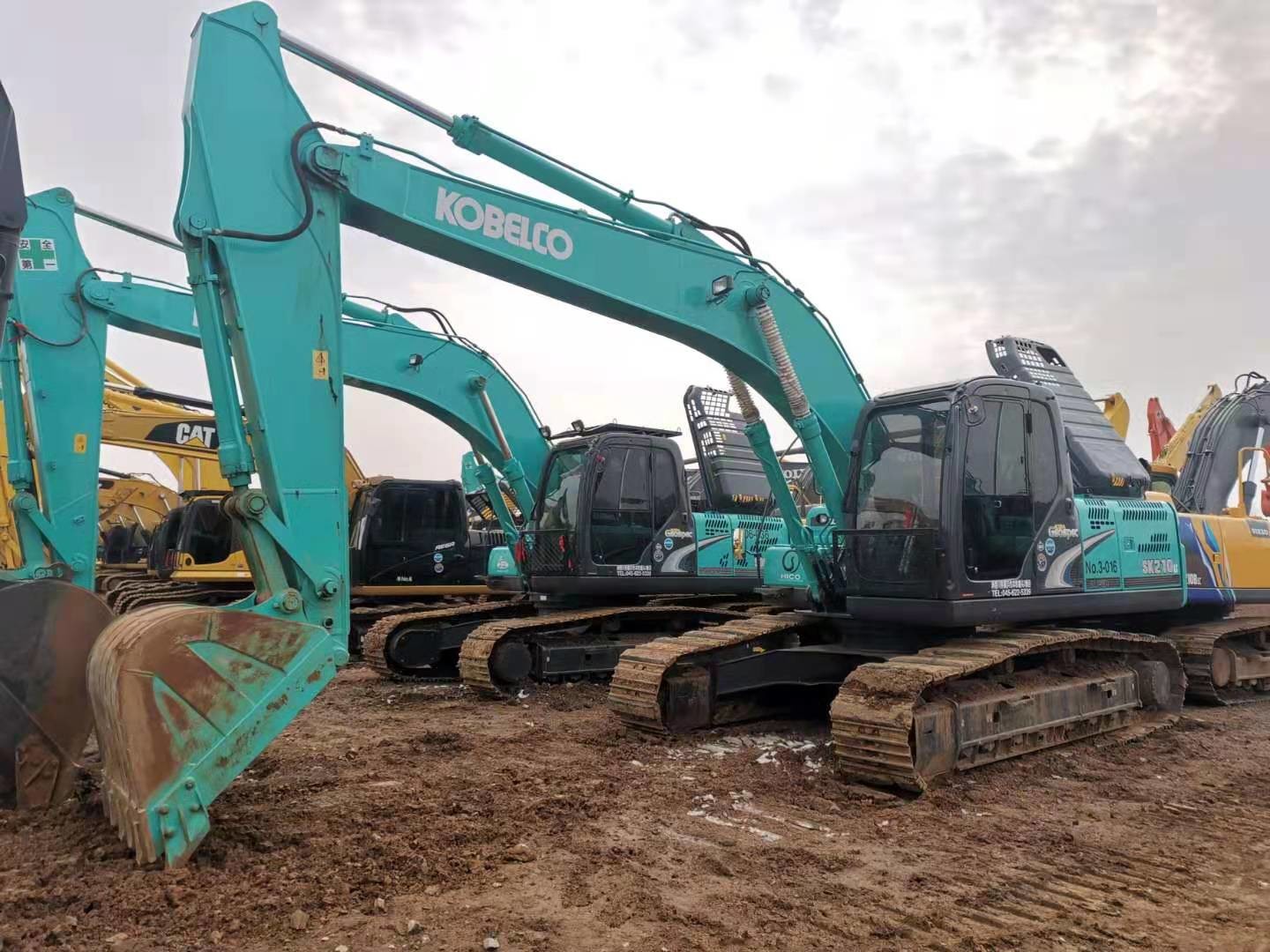SK210-8 Used Kobelco Excavator