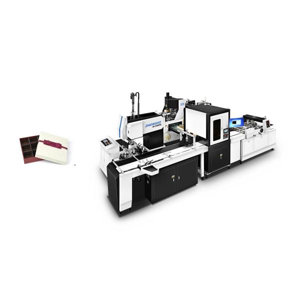 China Silent Fully Automatic Paper Box Making Machine With Motion Controller on sale China Silent Fully Automatic Paper Box Making Machine With Motion Controller on sale
