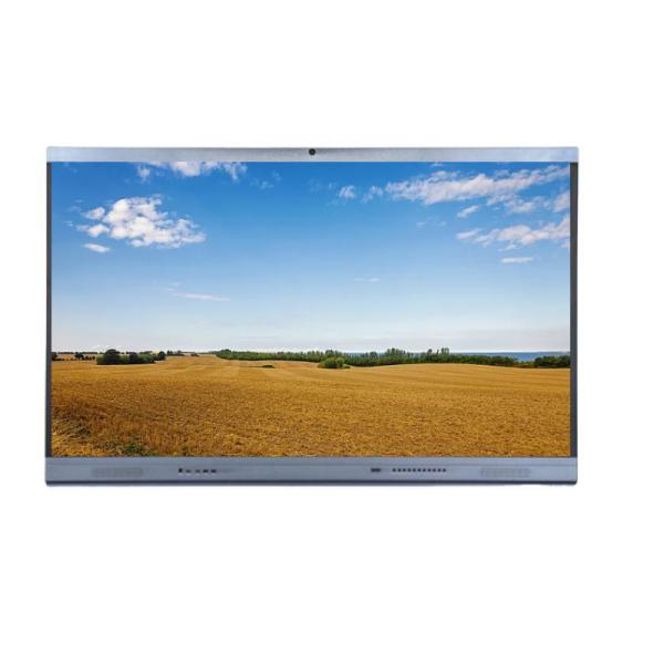 6.5ms iBoard Interactive Whiteboard 65inch Wall Mounted Touch Display 4mm