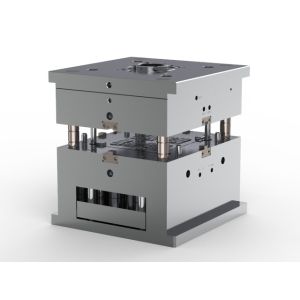 OEM/ODM:Transparent BOX bracket (1*8) / Cold runner / Three-plates mold No.24628