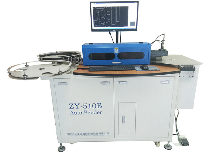 1.4m * 0.64m * 1.5m Steel Rule Die Bender , 0.8KW Auto Blade Bending Machine