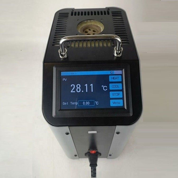 Industrial Touch Screen Dry Block Temperature Calibrator Instruments