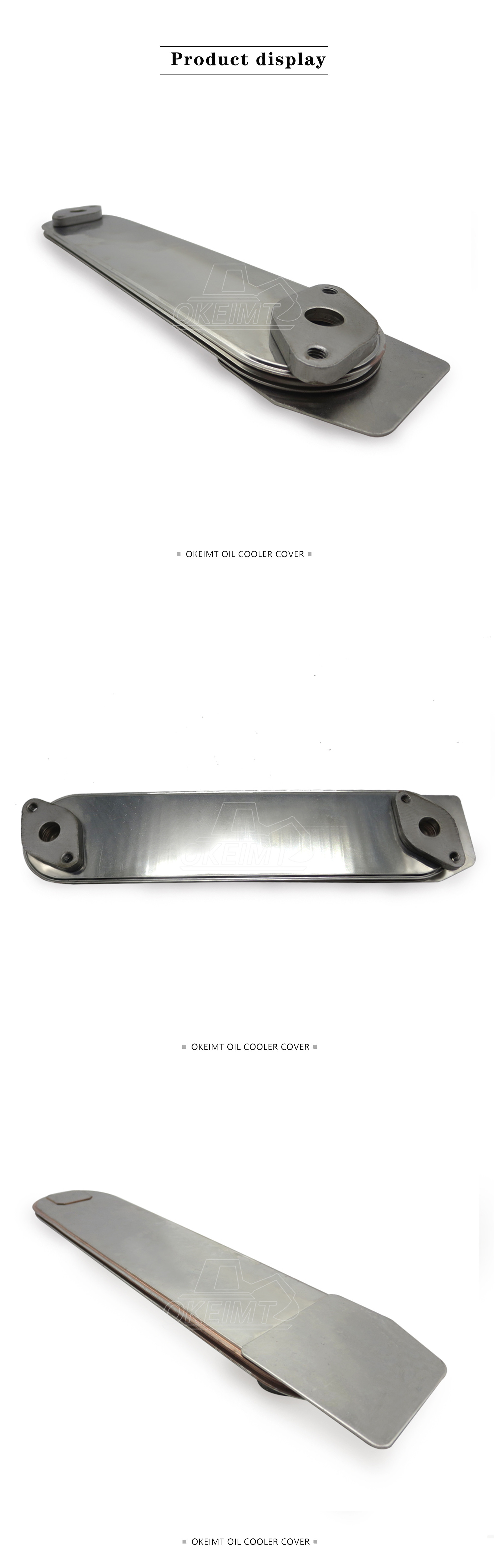 Nayuank Oil Cooler 49189-00540 4918900540 Compatible with Isuzu 4BD1-2 Hitachi EX120 Excavator (2P)