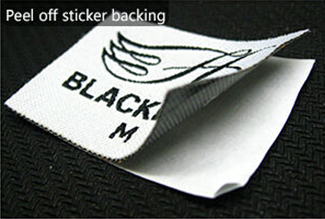 Eco - Friendly Cotton Woven Clothing Labels Tags For Clothes Embroidered