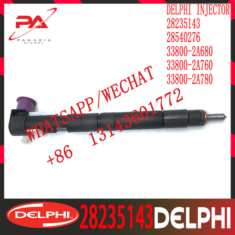 28235143 DELPHI Diesel Fuel Injector 28540276 33800-2A760 33800-2A780 33800-2A680 For KIA