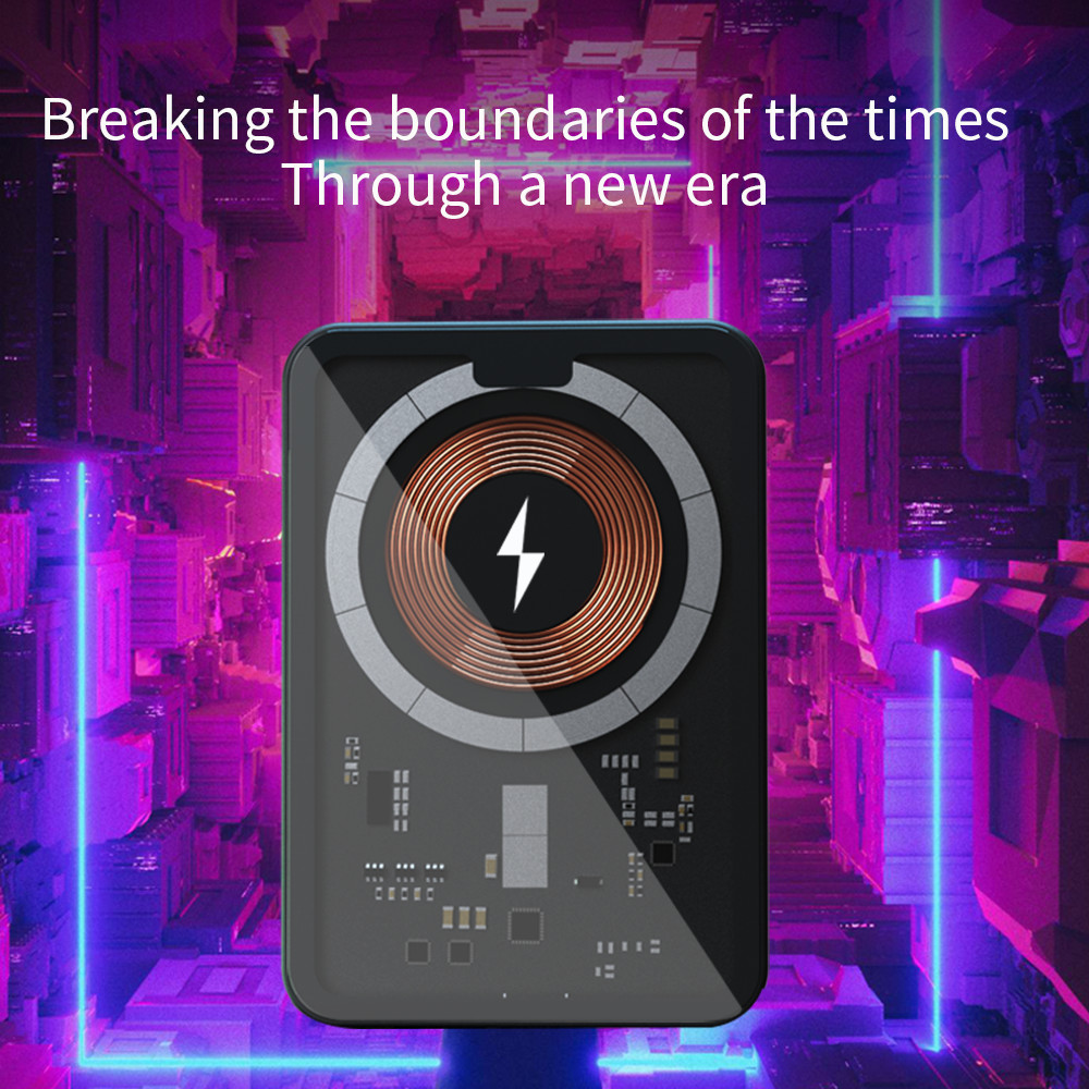 Fast Charging Foldable Wireless Charger 15W PD Magnetic Power Bank For Phone