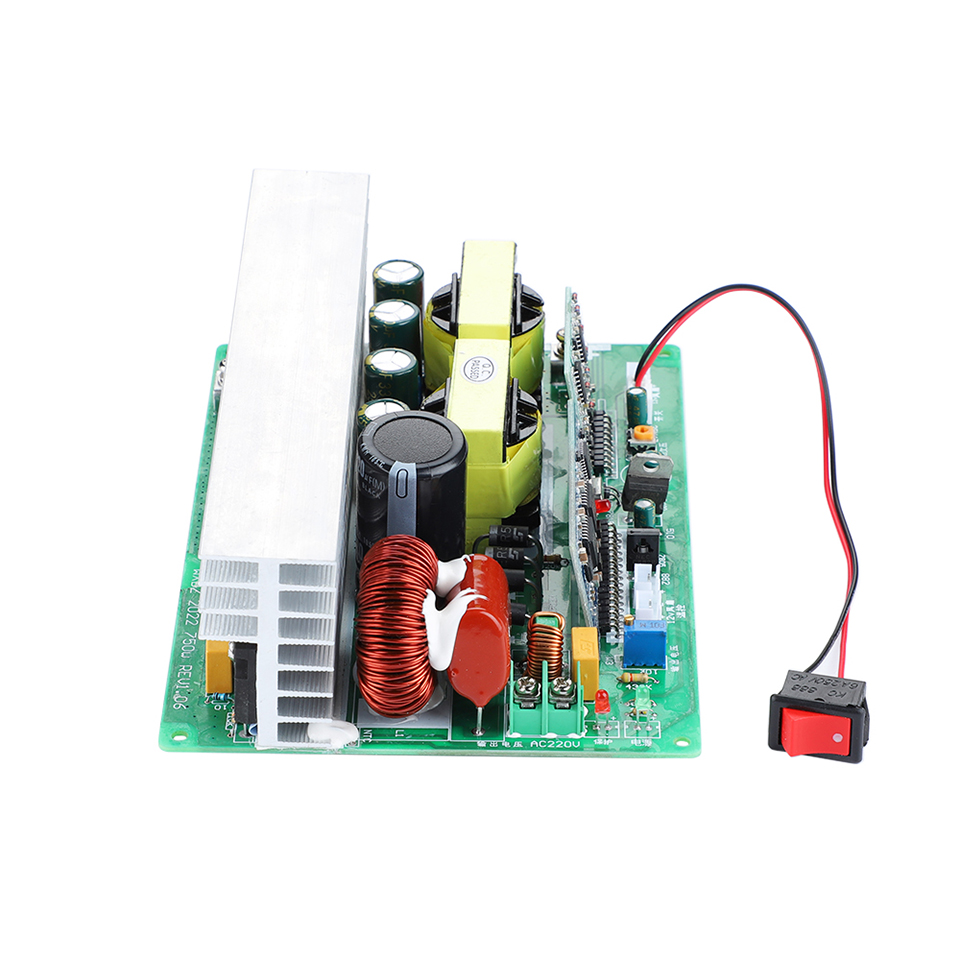 1000W 750W Pure Sine Wave DC12V 24V 48V to AC 220V Inverter Board Boost Converter Board