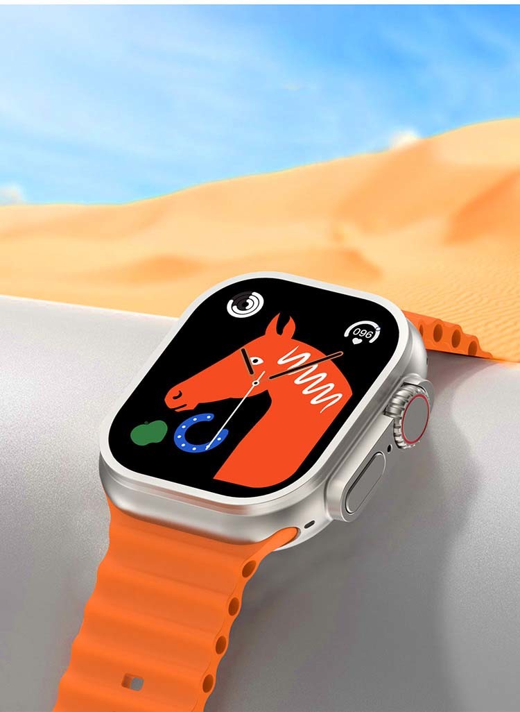 Z69 Ultra Fitness Tracker Smartwatch Rotate Button
