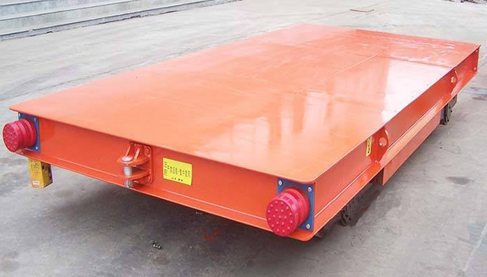 10 Ton Electric Transfer Trolley Shop Construction Equipment Trackless Agv