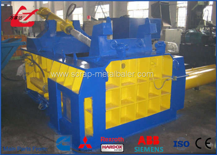 PLC Automatic Control 22kW Hydraulic Bailer Machine for Scrap Recycling Company