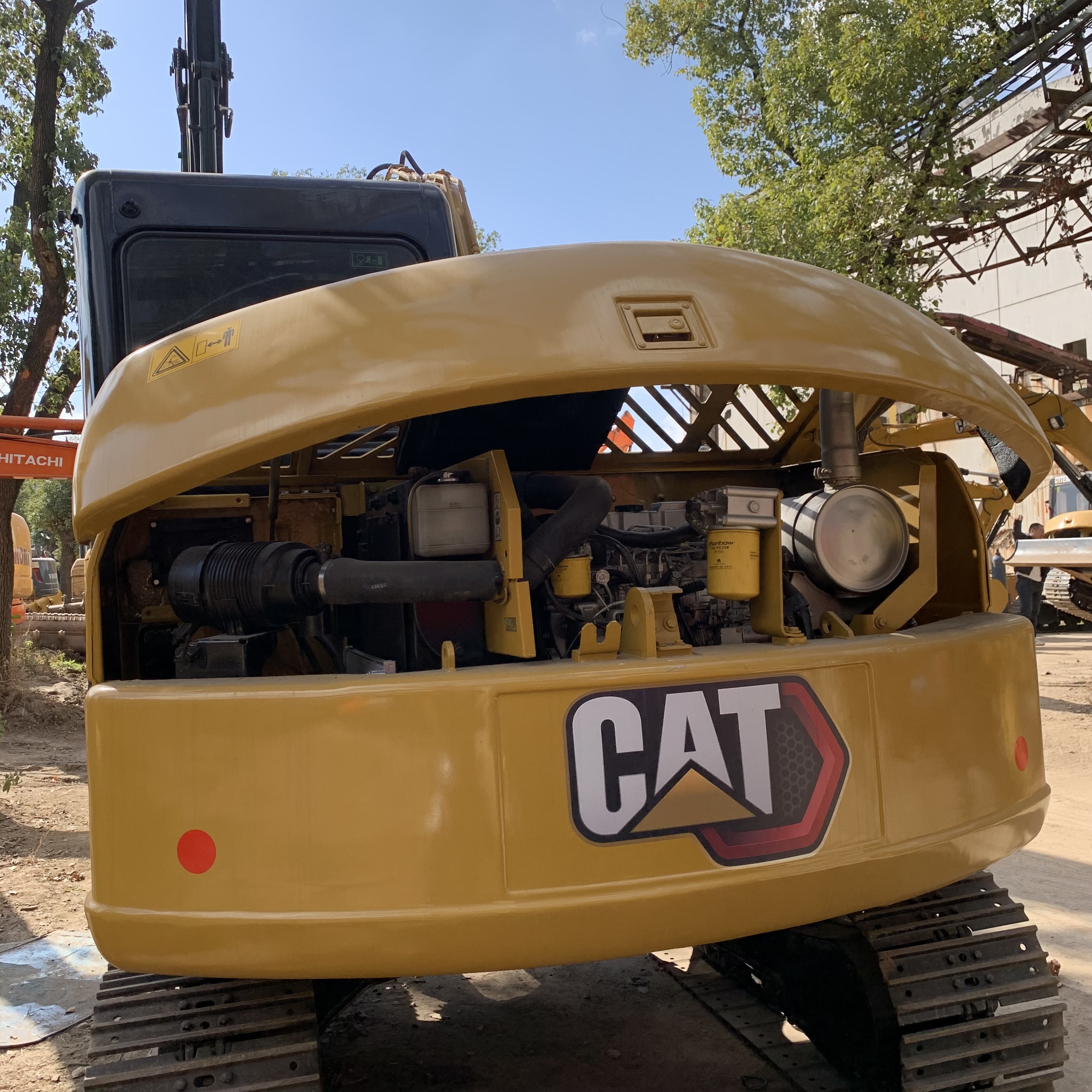 7 Ton Cat 307 Second Hand Cat 306 307 308 Used Excavator with Original Hydraulic Valve