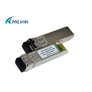 Professional Hot Pluggable SFP+ Transceiver Module 0 - 70℃ Operating Temperature