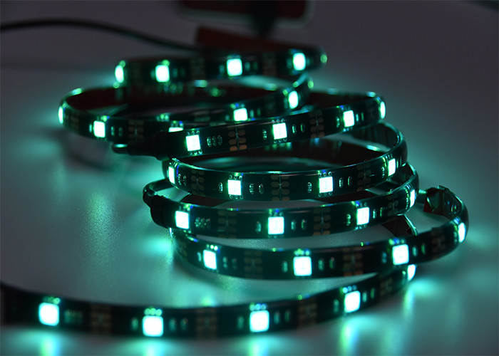 Black IP65 5050 30lamp/M Google Assistant Led Strip