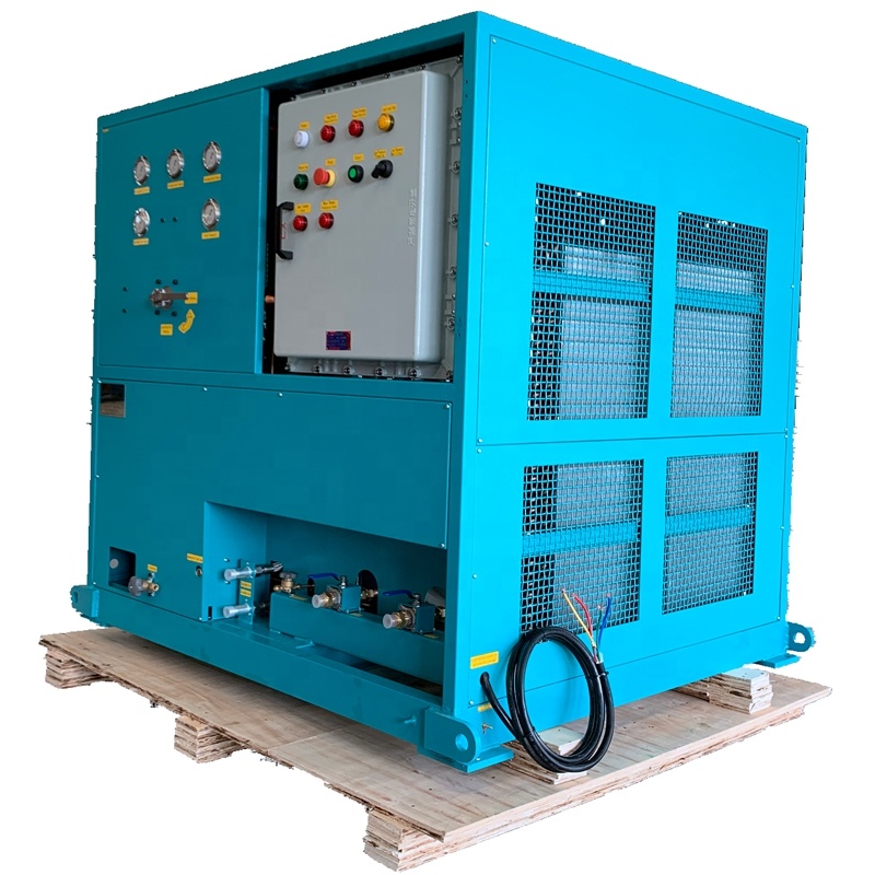 4HP R410a Portable Ac Recovery Machine Freon Recovery Unit