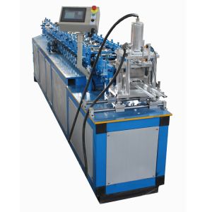 Plc Control Hydraulic Cutting Roller Shutter Slat Machine Different Embossing