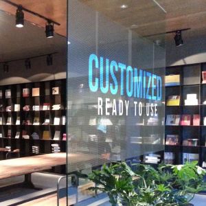 Full Color 16 Bit RGB SMD1921 P3.91 Transparent LED Mesh Screen